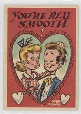 1959 Topps Funny Valentines - [Base] #15 - You're Real Smooth