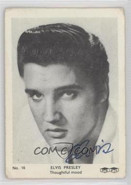 1960 A. & B.C. Golden Boys - [Base] #16 - Elvis Presley [Good to VG‑EX]