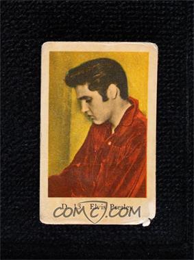 1961 Dutch Gum D. Plain Text Set - [Base] #D. 13 - Elvis Presley [Poor to Fair]