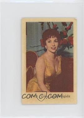 1961 Dutch Gum H Set - [Base] #H 13 - Gina Lollobrigida