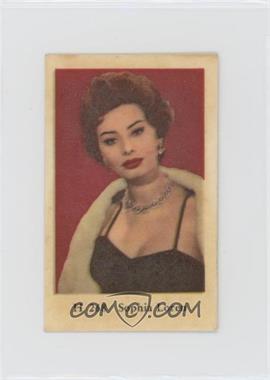 1961 Dutch Gum H Set - [Base] #H 268 - Sophia Loren