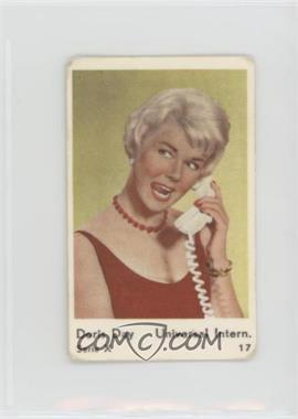1961 Dutch Gum Serie X - [Base] #17 - Doris Day [Poor to Fair]