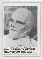 Dont Laugh-Yul Brynner Started Out This Way! [COMC RCR Poor]