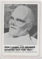 Dont Laugh-Yul Brynner Started Out This Way! [Good to VG‑EX]