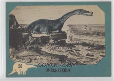 1961 Nu-Cards Dinosaur Series - [Base] #58 - Mischelkolk
