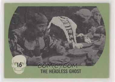 1961 Nu-Cards Horror Monsters Series 1 - [Base] - White Backs #16 - The Headless Ghost