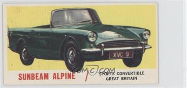 1961 Topps Sports Cars - [Base] #37.1 - Sunbeam Alpine (Grey Back)