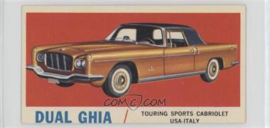 1961 Topps Sports Cars - [Base] #42.1 - Dual Ghia (Grey Back) [Good to VG‑EX]