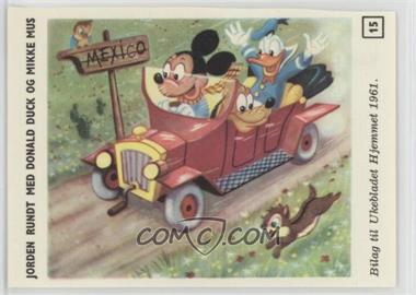 1961 Ukebladet Hjemmets Disney - [Base] #15 - Kan du finne navnet? (Mexico) [Poor to Fair]