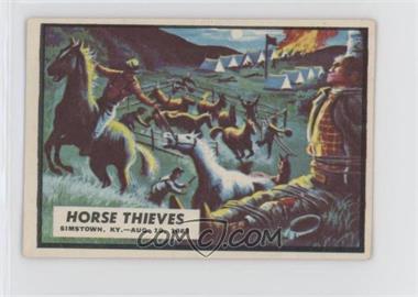 1962 A&BC Civil War News - [Base] #51 - Horse Thieves