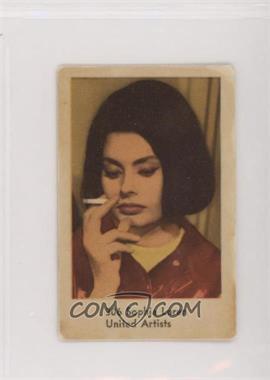 1962 Dutch Gum Numbered Set 4 (301-451) - [Base] #306 - Sophia Loren [Good to VG‑EX]