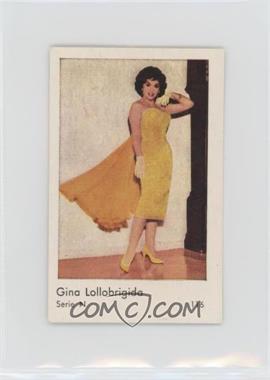 1962 Dutch Gum Serie N - [Base] #116 - Gina Lollobrigida