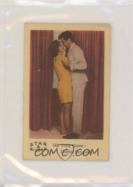 1962 Dutch Gum Star Bilder A - Food Issue [Base] #112 - Tony Curtis, Debbie Reynolds [Good to VG‑EX]