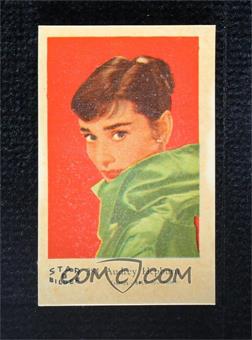1962 Dutch Gum Star Bilder B - Food Issue [Base] #281 - Audrey Hepburn [Good to VG‑EX]