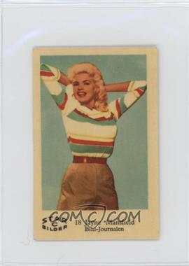 1962 Dutch Gum Star Bilder C - Food Issue [Base] #18 - Jayne Mansfield