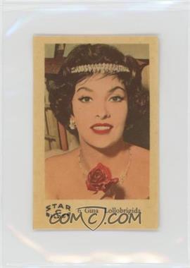 1962 Dutch Gum Star Bilder C - Food Issue [Base] #6 - Gina Lollobrigida