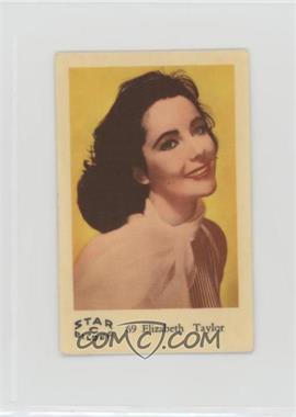 1962 Dutch Gum Star Bilder C - Food Issue [Base] #69 - Elizabeth Taylor
