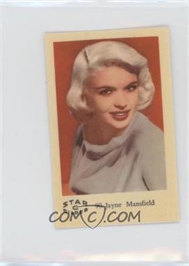 1962 Dutch Gum Star Bilder C - Food Issue [Base] #90 - Jayne Mansfield