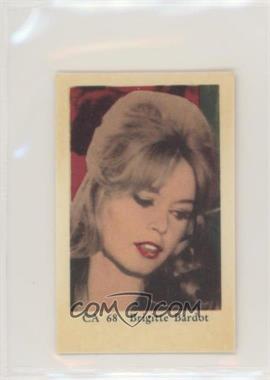 1962 Dutch Gum Star CA Set - [Base] #CA 68 - Brigitte Bardot
