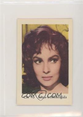 1962 Dutch Gum Star CA Set - [Base] #CA 95 - Gina Lollobrigida