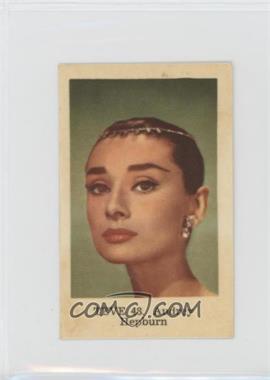 1962 Dutch Gum TEVE Set - [Base] #TEVE 48 - Audrey Hepburn [Poor to Fair]