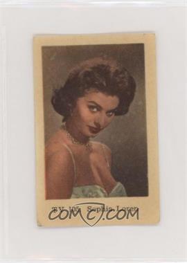 1962 Dutch Gum TV Stars - [Base] #TV 105 - Sophia Loren