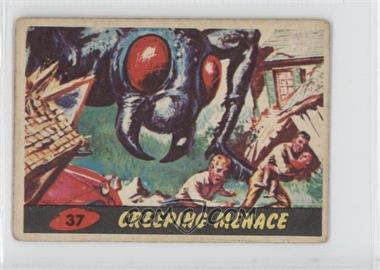 1962 Topps Bubbles Mars Attacks! - [Base] - Printed in England #37 - Creeping Menace [Good to VG‑EX]