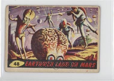 1962 Topps Bubbles Mars Attacks! - [Base] - Printed in England #48 - Earthmen Land On Mars [Good to VG‑EX]