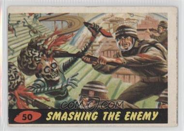 1962 Topps Bubbles Mars Attacks! - [Base] #50 - Smashing the Enemy [Good to VG‑EX]