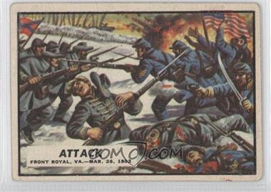 1962 Topps Civil War News - [Base] #11 - Attack