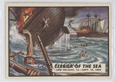 1962 Topps Civil War News - [Base] #31 - Terror of the Sea