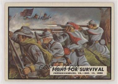 1962 Topps Civil War News - [Base] #33 - Fight for Survival