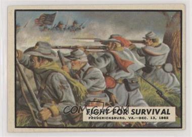 1962 Topps Civil War News - [Base] #33 - Fight for Survival