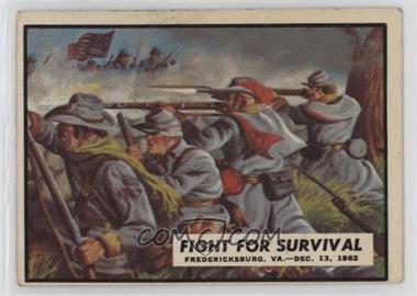 1962 Topps Civil War News - [Base] #33 - Fight for Survival
