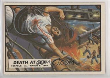 1962 Topps Civil War News - [Base] #7 - Death at Sea