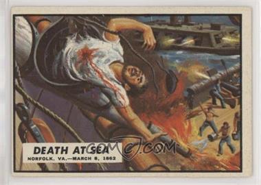 1962 Topps Civil War News - [Base] #7 - Death at Sea