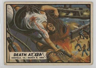 1962 Topps Civil War News - [Base] #7 - Death at Sea