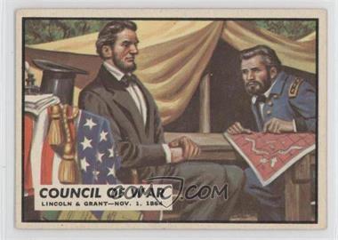 1962 Topps Civil War News - [Base] #79 - Council of War