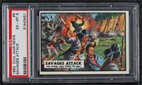 Savages Attack [PSA 6 EX‑MT]