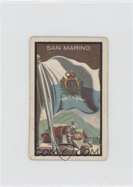 1963 Topps Midgee Flags - [Base] #77 - San Marino [Poor to Fair]