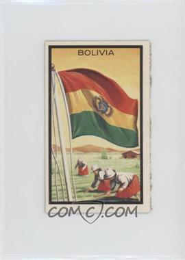 1963 Topps Midgee Flags - [Base] #8 - Bolivia