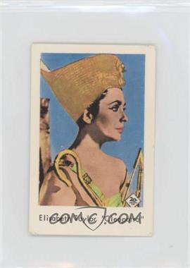 1964 Dutch Gum Unnumbered Set 1 - [Base] #_ELTA - Elisabeth Taylor "Cleopatra" [Poor to Fair]