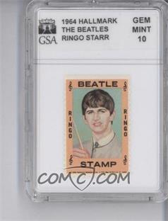 1964 Hallmark Beatles Premiere Edition Stamps - [Base] #_RIST - Ringo Starr [Encased]