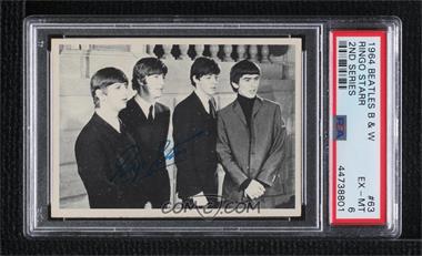 1964 Topps Beatles - 2nd Series - Red Back #63 - Ringo Starr [PSA 6 EX‑MT]