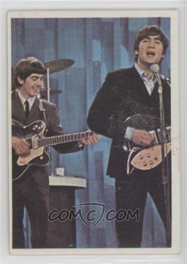1964 Topps Beatles Color Cards - [Base] #63 - George Harrison, John Lennon
