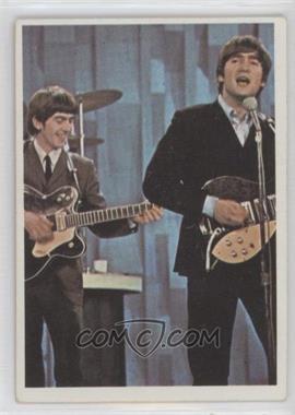 1964 Topps Beatles Color Cards - [Base] #63 - George Harrison, John Lennon
