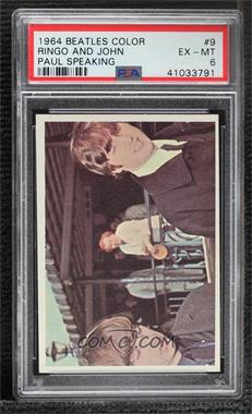 1964 Topps Beatles Color Cards - [Base] #9 - The Beatles [PSA 6 EX‑MT]