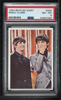 1964 Topps Beatles Diary - [Base] #26A - The Beatles [PSA 8 NM‑MT]