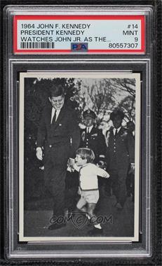 1964 Topps The Story of John F. Kennedy - [Base] #14 - John F. Kennedy [PSA 9 MINT]