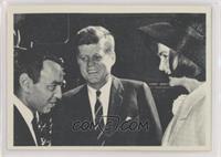 John F. Kennedy, King Hassan II, Jackie Kennedy